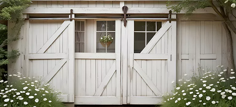 Rear Barn Door Repair in Redwood City, CA