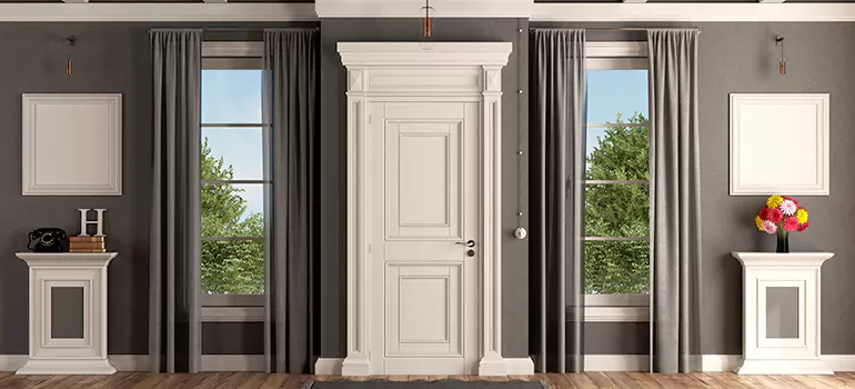 Removable Center Door Mullion in Redwood City, CA