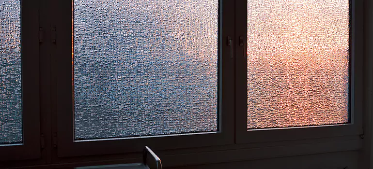 Frosted Glass Window Replacement in Redwood City, CA