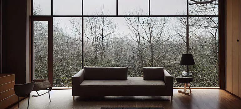 Casement Picture Window in Redwood City, CA