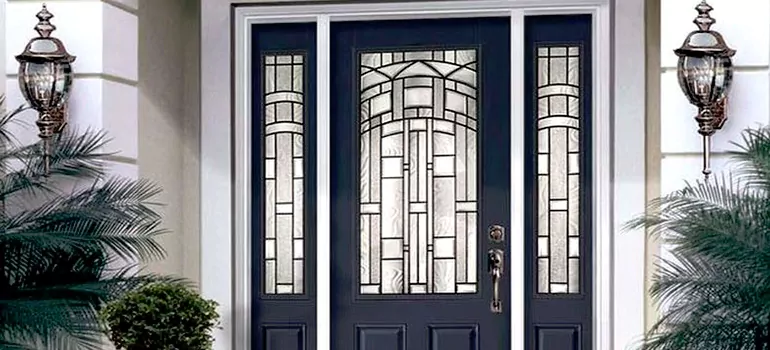 Stained Glass Door Panels in Redwood City, CA