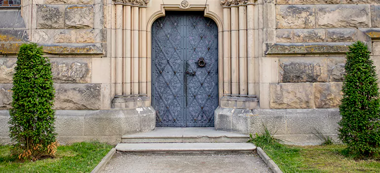 Traditional Double Front Doors in Redwood City, CA