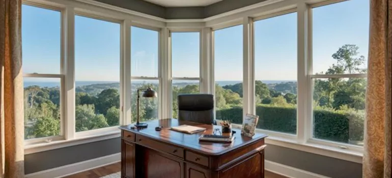 Residential Bow Window Installation in Redwood City, CA