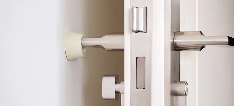 Half Moon Door Stop Installation in Redwood City, CA