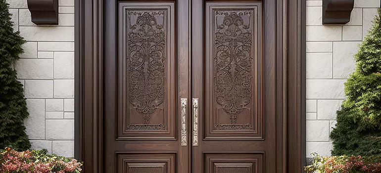 Double Front Doors in Redwood City, CA
