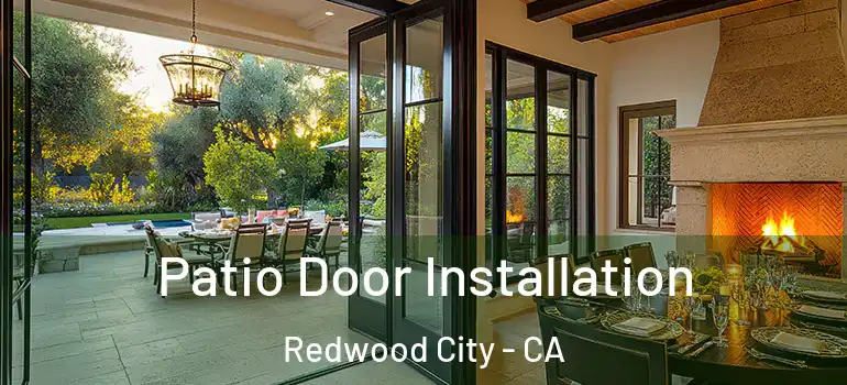  Patio Door Installation Redwood City - CA